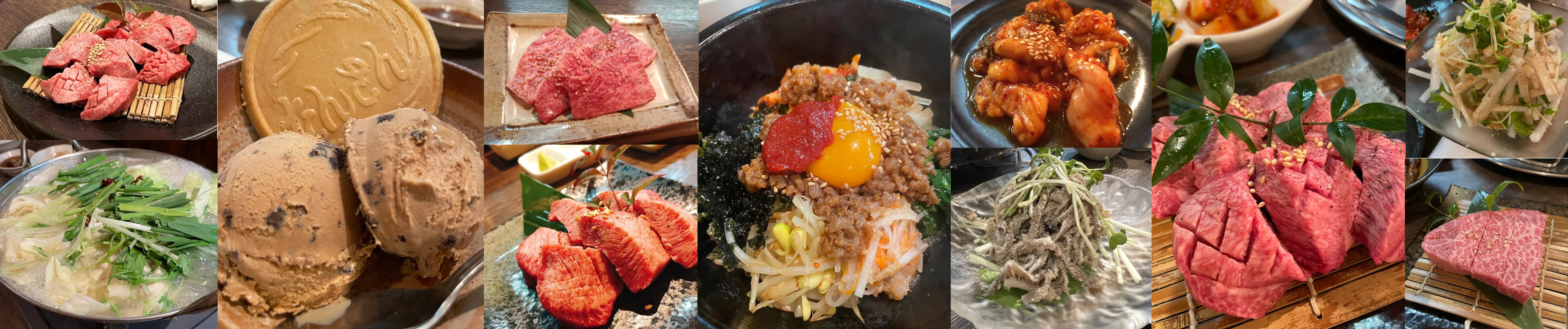 炭火と和牛、春来の看板盛り